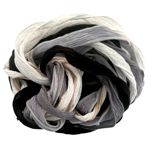 Hand Dyed Silk Cords - Neutral Colors